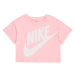 Nike Sportswear Tričko 'ICON FUTURA'  ružová / biela