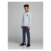 Jack&Jones Junior Chino nohavice 12160028 Tmavomodrá Slim Fit