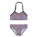 Dievčenské plavky COLOR KIDS Bikini, AOP, salmon rose