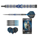 Sada steel šípok Red Dragon Gerwyn Price Iceman Midnight Edition 23g, 90% wolfram