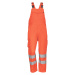 Cerva Gandia Pánske HI-VIS pracovné nohavice s trakmi 03530005 oranžová