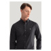 KOŠEĽA GANT SLIM POPLIN SHIRT BLACK