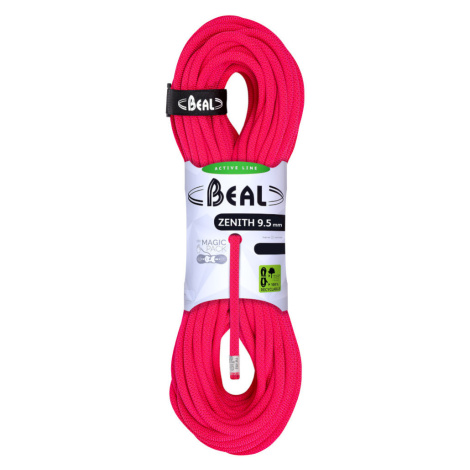 Lezecké lano Beal Zenith 9.5 mm Farba: ružová