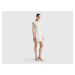 Benetton, Short Cream White Dress