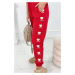 Cotton trousers Amour red