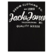 Jack & Jones Plus Mikina 'FOREST'  čierna / biela