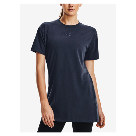 Women's T-shirt Under Armour LOGO EXTENDED SS-GRY