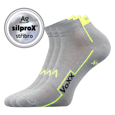Ponožky VOXX Kato svetlo šedé 3 páry 112267