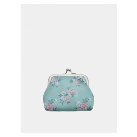 Modrá kvetovaná malá peňaženka Clayre & Eef