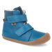 Barefoot zimná obuv s membránou KOEL4kids - Emil nappa Tex Jeans modrá
