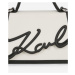 Kabelka Karl Lagerfeld K/Signature 2.0 Sp Sm Cb White/Black