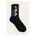 Ponožky Fila (2-pak) dámske, čierna farba