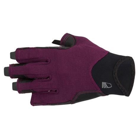 Bezprstové rukavice 500 na jachting fialové TRIBORD