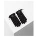 Rukavice Karl Lagerfeld Rsg Nylon Padded Gloves Čierna