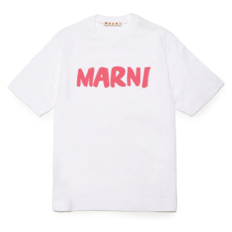 Tričko Marni T-Shirt Fialová