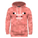 Mr. GUGU & Miss GO Unisex's Pixel Pig Hoodie H-K2355