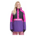 Meatfly Aiko Womens SNB and Ski Jacket Petunia/Black Lyžiarska bunda