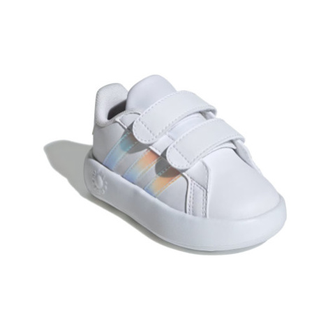 Detská rekreačná obuv ADIDAS Grand Court 2.0 CF I cloud white iridescent grey two