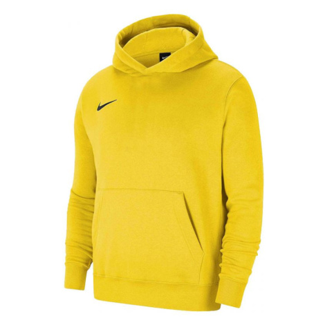Juniorská mikina s kapucňou Park Fleece CW6896-719 - Nike 147-158 cm Žlutá