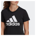 ADIDAS SPORTSWEAR Funkčné tričko 'Essentials'  čierna / biela