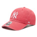 47 Brand Šiltovka Mlb New York Yankees 47 Clean Up B-RGW17GWSNL-BE Červená