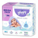 3x BELLA HAPPY BABY Obrúsky vlhčené mega pack Aqua care 56 ks