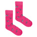 Kabak Unisex's Socks Patterned Pink Eyes