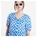 Šaty Noisy May S/S Shirt Smock Dress Blue/ White/ Pink