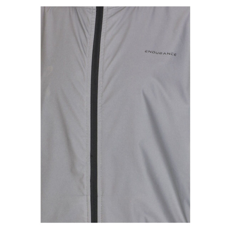 Children's running reflective jacket Endurance Peelier Jr Light The Night Jacket