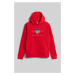 MIKINA GANT ARCHIVE SHIELD HOODIE BRIGHT RED