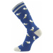 Lonka Tuhu Pánske trendy ponožky BM000002802200101332 L - čajka