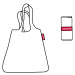 Skladacia taška Mini Maxi Shopper Dots white rose red