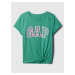 Zelené dievčenské tričko GAP