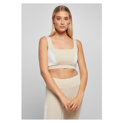 Women's Bra Color Block softseagrass/white/lilac Urban Classics