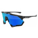 SCICON Aeroshade XL Carbon Matt/SCNPP Multimirror Blue/Clear Cyklistické okuliare