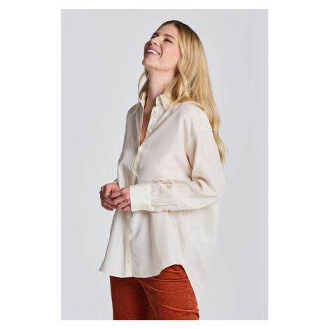 KOŠEĽA GANT RELAXED SILK SHIRT LINEN