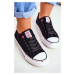 Women's Cross Jeans Black Sneakers