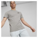 Puma ESS ELEVATED EMBROIDERED TEE Pánske tričko, sivá, veľkosť