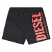 Diesel Plavky - BMBX-WAVE-WF BOXER-SHORTS čierne