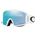 Oakley Line Miner 707073 Matte White/Prizm Sapphire Iridium Lyžiarske okuliare