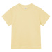 Babybugz Jednofarebné dojčenské tričko - Jemne žltá