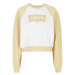 LEVI'S ® Mikina 'Vintage Raglan Crewneck Sweatshirt'  žltá / biela