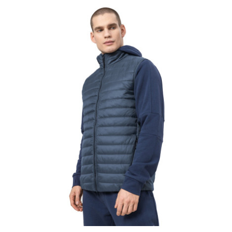 Pánska vesta 4F MENS JACKET KUMP001-30S-DARK BLUE