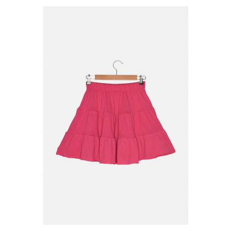 Ružové peplum sukne