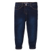 Dievčenské džínsové nohavice s podšívkou a elastanom, Minoti, 8GLNJEAN 1, modrá - | 2/3let