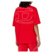 Tričko Diesel T-Boggy-Megoval-D T-Shirt Červená