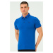 T8586 DEWBERRY MEN'S POLO NECK T-SHIRT-STRAIGHT SAKS