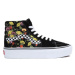 Dámska vychádzková obuv VANS UA SK8-HI Platform 2.0 poppy checkerboard black multi