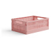 Skladacia prepravka midi Made Crate - candyfloss pink