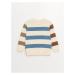 LC Waikiki Lw - Crew Neck Striped Baby Boy Knitwear Sweater